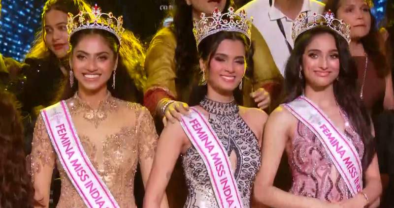 Image from: "It feels surreal": Sadhvi Satish Sail crowned Femina Miss India World 2026