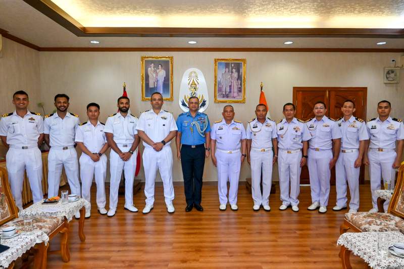 Image from: Indian Ocean Ship SAGAR departs Phuket, sails to Jakarta after Thailand port call