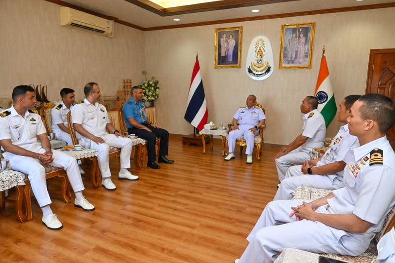 Image from: Indian Ocean Ship SAGAR departs Phuket, sails to Jakarta after Thailand port call