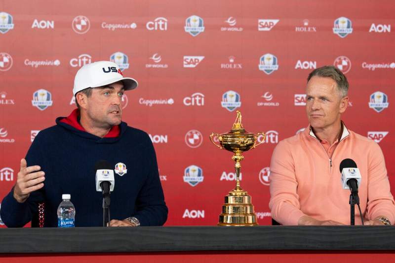 Image from: Keegan Bradley reveals what he told his US team about the European players after Ryder Cup defeat