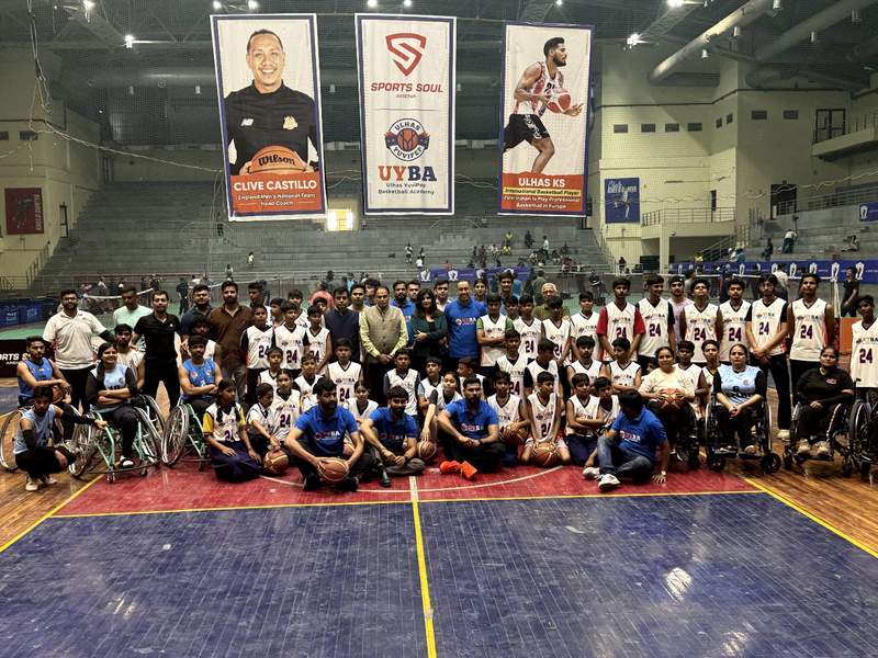Image from: "Sky is the limit": Ulhas KS on future of Basketball in India as UYBA brings elite training to Noida
