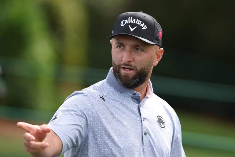 Image from: Jon Rahm explains why he nearly had ‘heated argument’ at Augusta on Saturday at The Masters