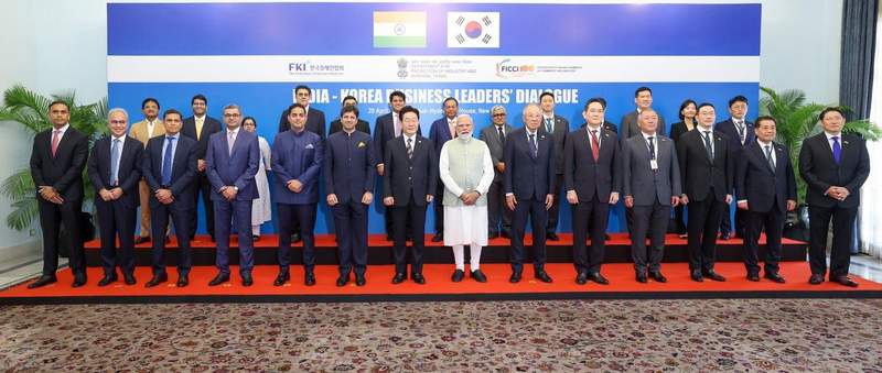 Image from: PM Modi welcomes South Korea President Lee, highlights shared Indo-Pacific vision, trade push