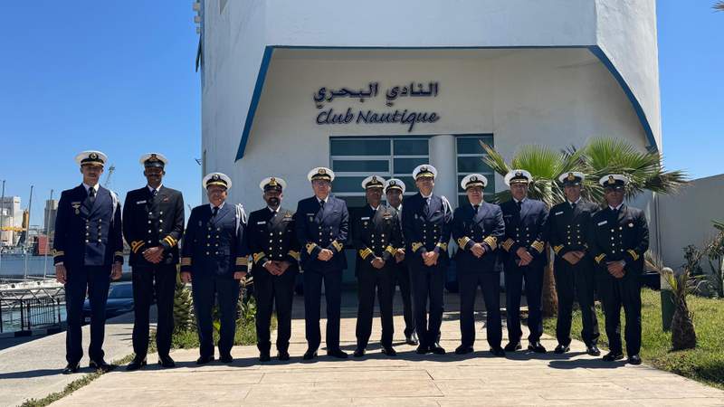 Image from: INS Sudarshini concludes Casablanca visit, strengthens India-Morocco maritime