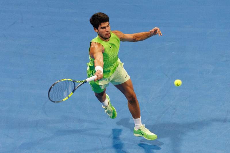 Image from: John Isner raises concern over Carlos Alcaraz wrist injury