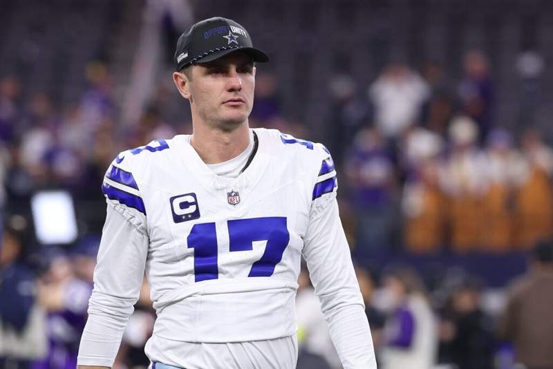Image from: How Brandon Aubrey’s wife’s one advice in 2019 helped the Cowboys star land a $28 million contract