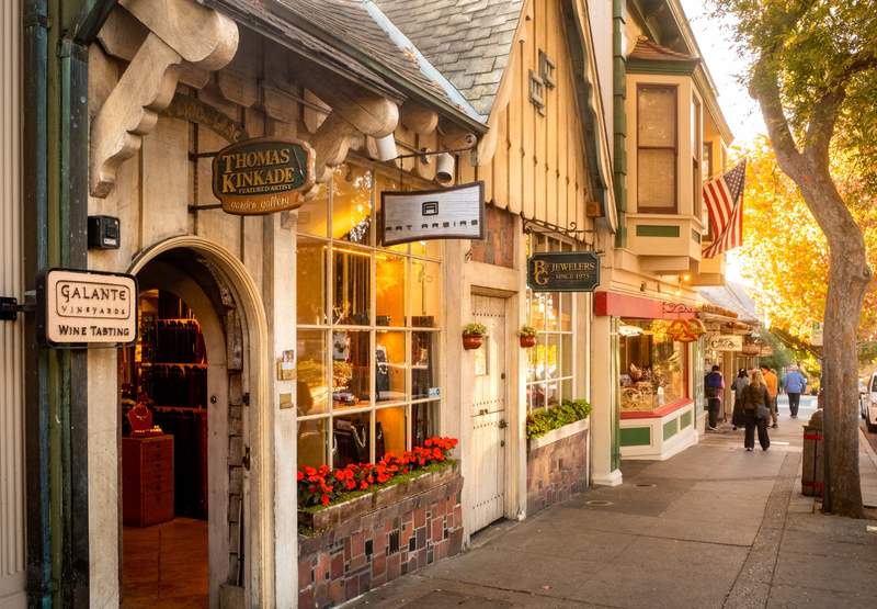 Image from: In California, step back in time and visit this quaint town with English cottages, medieval houses and a fairytale charm