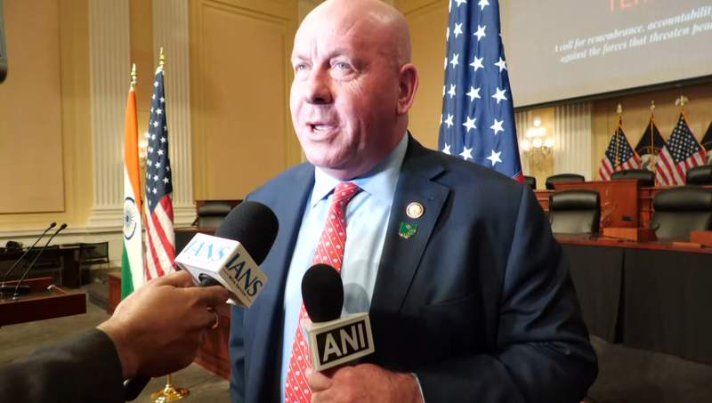 Image from: "There should be zero tolerance towards terrorism," say US lawmakers at India's Capitol Hill exhibition marking Pahalgam Attack anniversary