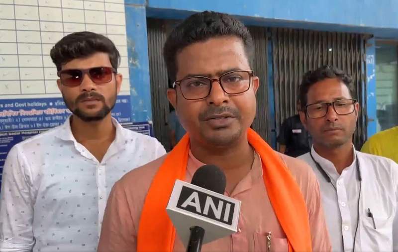 Image from: BJP's Debasis Ojha's poll agent Biswajit Mandal allegedly attacked in West Bengal's Birbhum