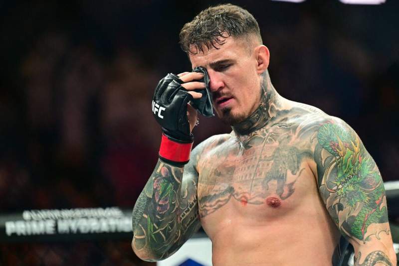 Image from: Tyron Woodley says Gable Steveson will topple Tom Aspinall — UFC clash heats up