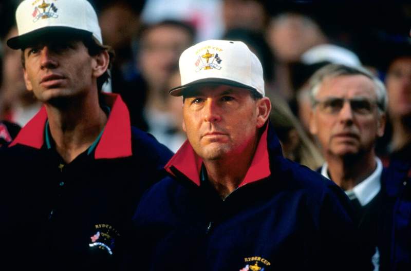 Image from: Lanny Wadkins gives key piece of advice to Jim Furyk after he was announced as Ryder Cup captain