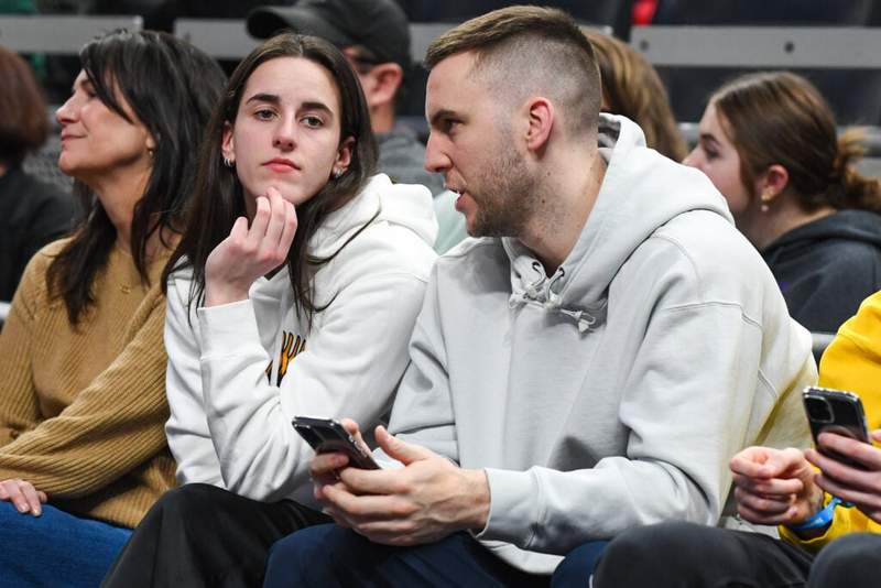 Image from: What Caitlin Clark had to say after celebrating three-year anniversary with Connor McCaffery