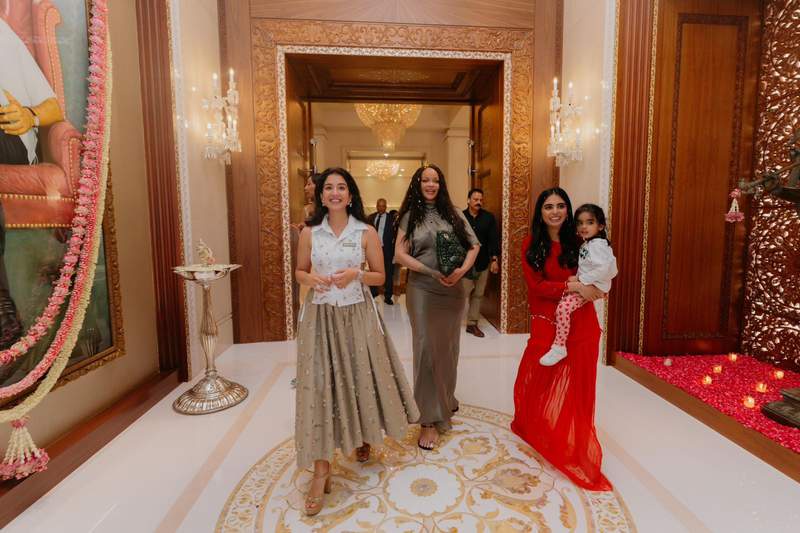 Image from: Inside Rihanna's intimate luncheon with the Ambanis in Mumbai