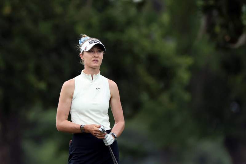 Image from: Angry golf fans erupt after ‘completely unacceptable’ Chevron decision with Nelly Korda leading