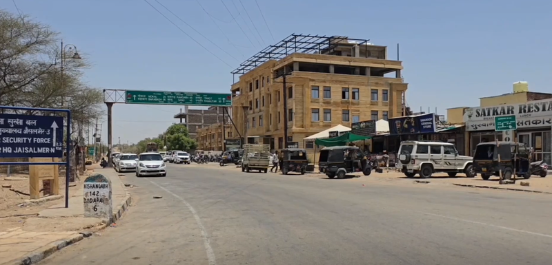 Image from: Rajasthan: Jaisalmer sizzles at 46°C as heatwave intensifies