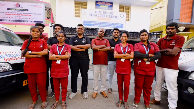 Image from: 'Doctor on Wheels' bringing healthcare to doorsteps of the elderly in Tamil Nadu