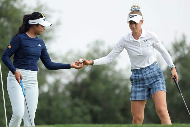 Image from: Nelly Korda reveals what Patty Tavatanakit was really like as a playing partner at The Chevron