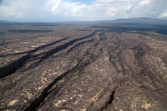 Image from: A Massive Fracture Is Splitting Africa Apart: Scientists Just Found the Critical Breaking Point