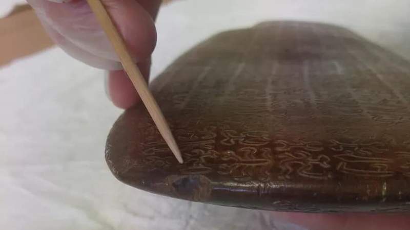 Image from: Researchers Just Discovered A Single Tablet That Could Prove This Isolated Island Created Writing Without Outside Help