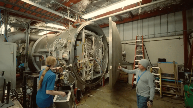 Image from: NASA Ignites Lithium Plasma Engine That Could Redefine Human Missions To Mars