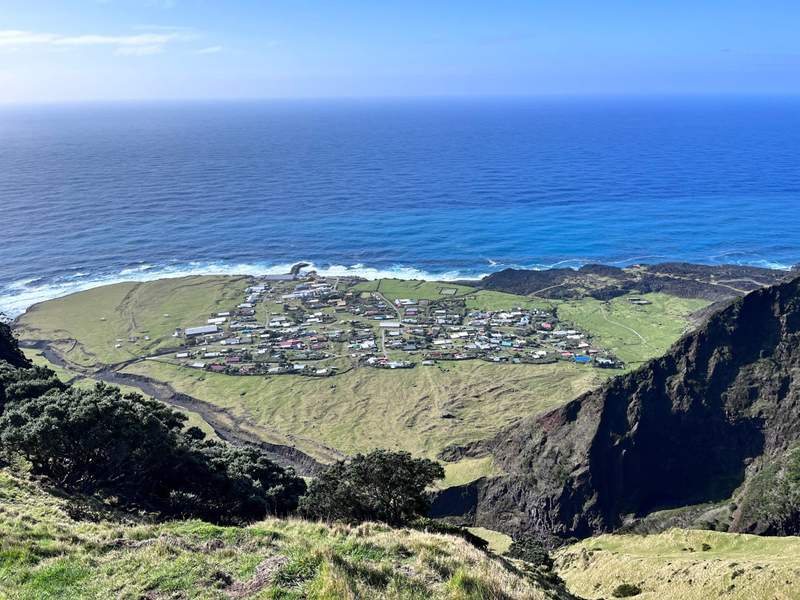 Image from: This volcanic island with just 200 inhabitants is the most isolated place on Earth