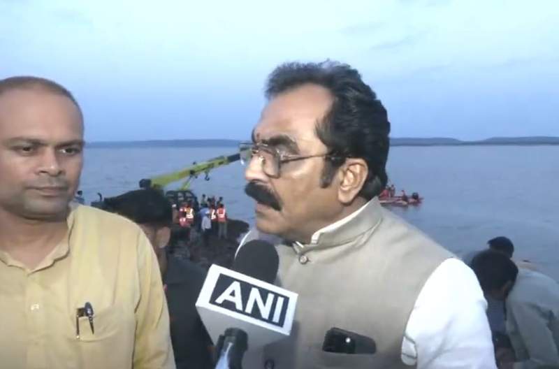 Image from: MP: Death toll rises to six in Jabalpur cruise boat capsize incident