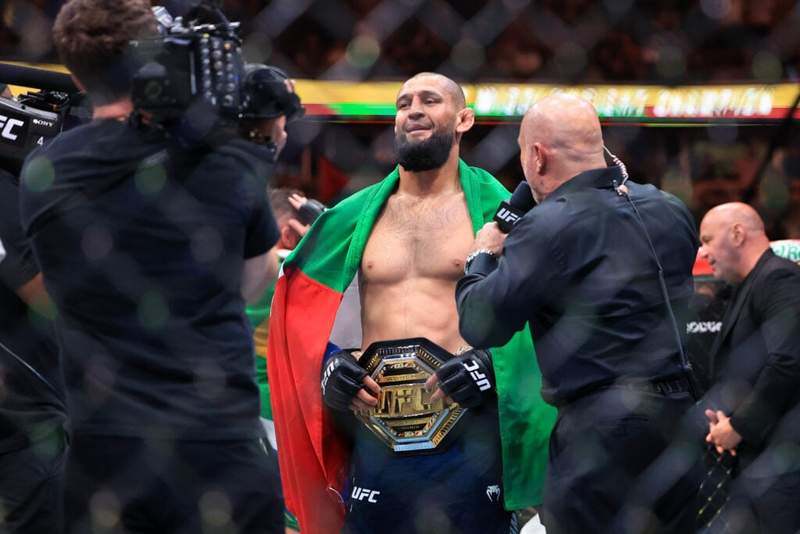 Image from: Rountree Jr. calls Chimaev ‘best in the world’ and drops bold warning about 205-pound move