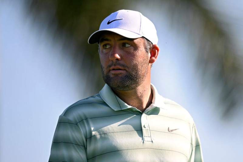 Image from: Scottie Scheffler rates his own level after two rounds at the Cadillac Championship