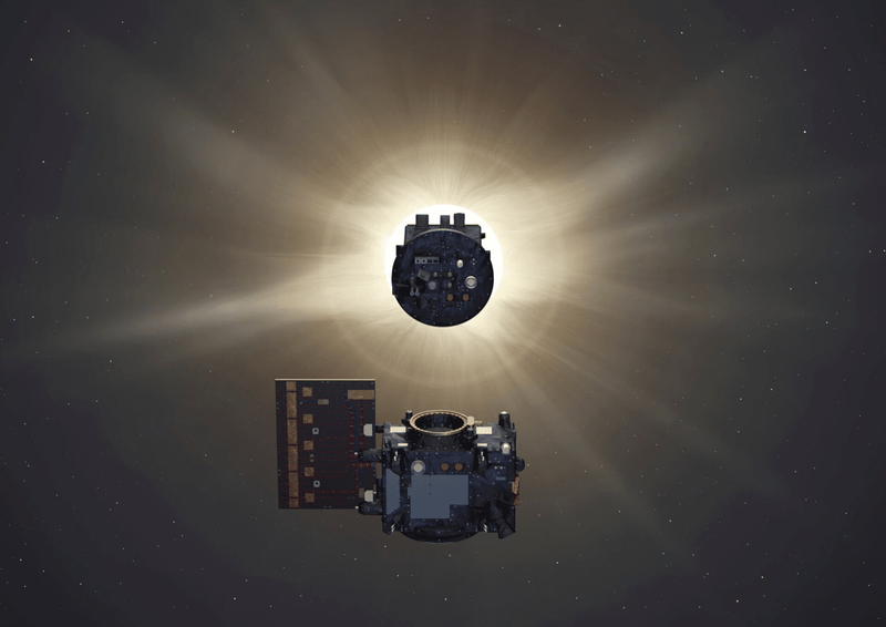 Image from: Proba-3 Sees The Sun Like Never Before, and Finds Faster-Than-Expected Solar Winds