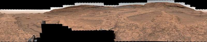 Image from: NASA Unveils Massive 360° Mars Views Captured by Two Rovers Miles Apart