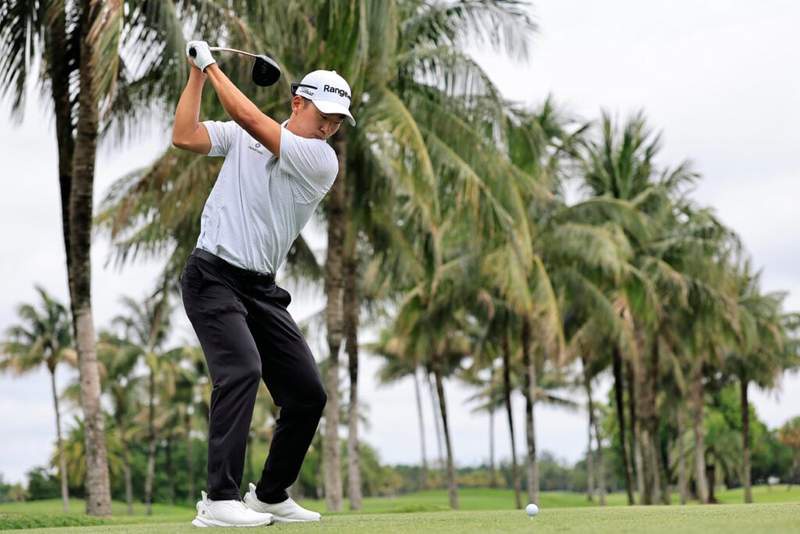 Image from: Michael Kim says what the players really thought of Doral after seeing fans complain the course is ‘boring’