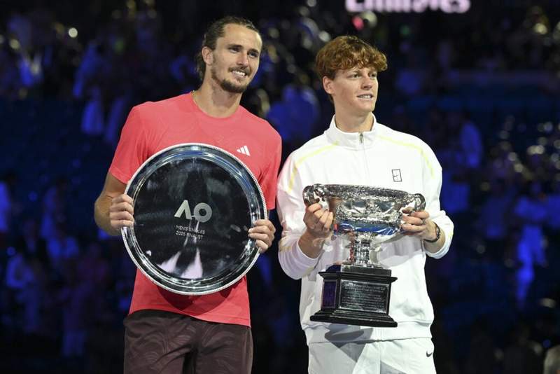 Image from: Jannik Sinner responds to Alexander Zverev’s post‑Madrid remarks