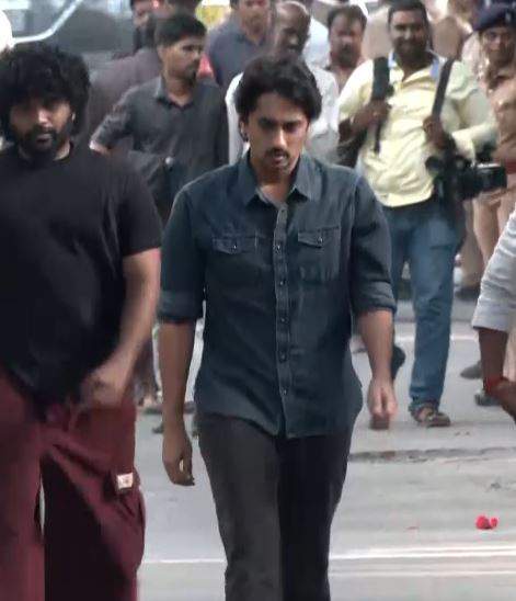 Image from: Mammootty, Dhanush, Suriya and others arrive to pay final respects to late producer RB Choudary