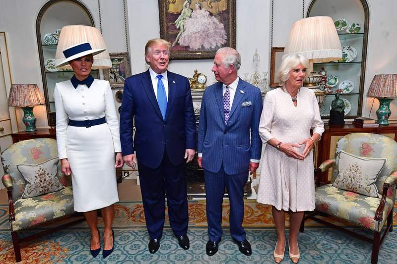 Image from: King Charles left Donald Trump 'terribly bored' during first meeting
