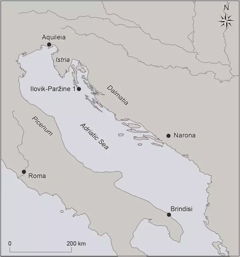 Image from: Archaeologists Studied a Long-Lost Roman Shipwreck and Found a 2,200-Year-Old Portal to the Past