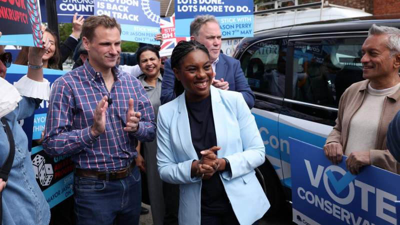 Image from: Britons set to punish Starmer's Labour in local polls