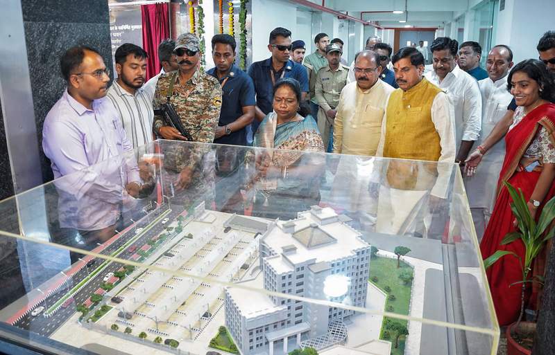 Image from: Madhya Pradesh CM inaugurates Bhopal Municipal Corporation headquarters 'Atal Bhavan'