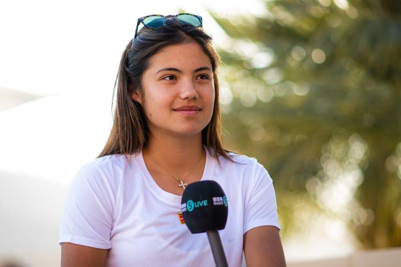Image from: Emma Raducanu distances herself from Aryna Sabalenka and Coco Gauff’s boycott calls