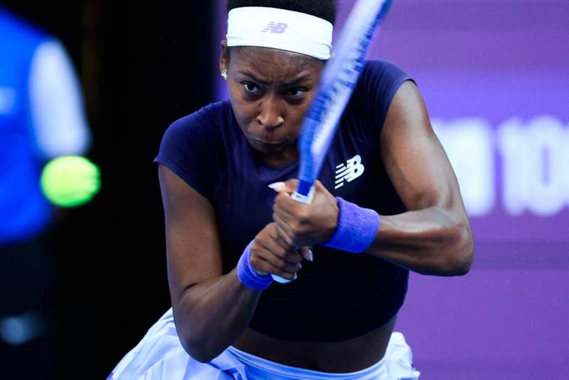 Image from: Coco Gauff’s double faults raise fresh coaching questions