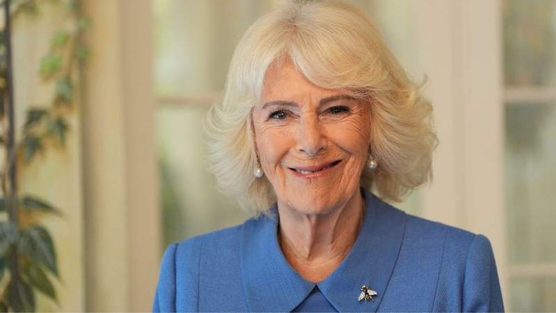 Image from: Queen Camilla ‘deeply honoured’ to receive present three years after Coronation