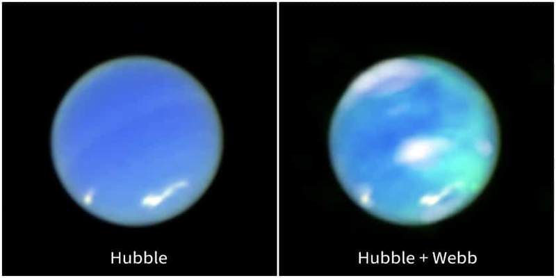 Image from: After 30 Years of Mystery, NASA’s Webb Telescope Captures Neptune’s Aurora for the First Time