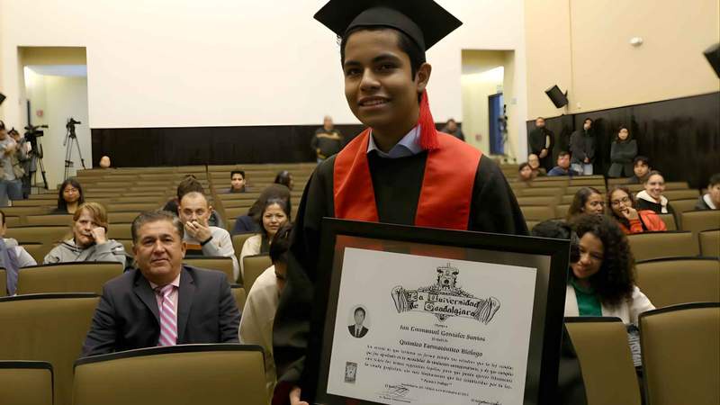 Image from: Told He Had a Disorder at School. By 13 He Held a Molecular Biology Degree. Now at 15, He Engineers Enzymes That Eat Plastic