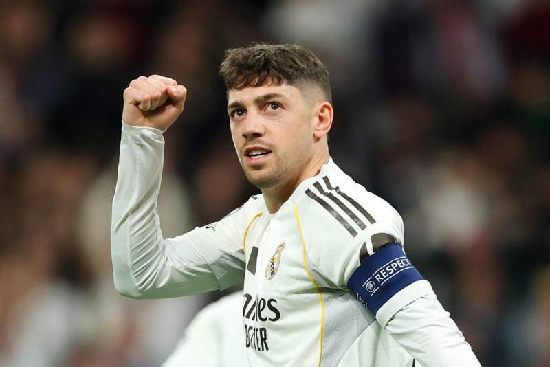 Image from: Fede Valverde finally answers if Aurelien Tchouameni really hit him during locker room altercation
