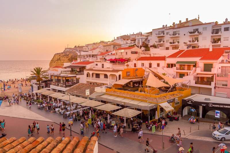 Image from: In the Algarve, this village nestled between cliffs and coves is one of the most spectacular in Portugal