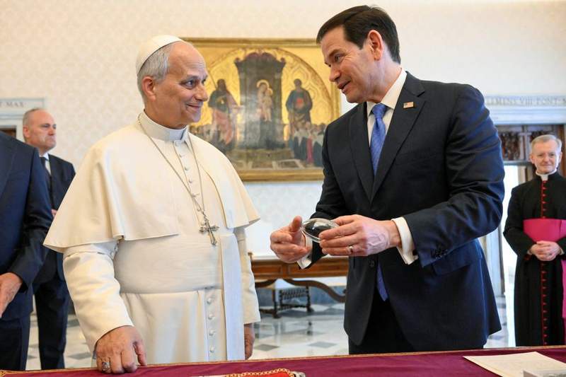 Image from: Marco Rubio backs Nato in visit to Italy after Donald Trump considers pulling troops across Europe