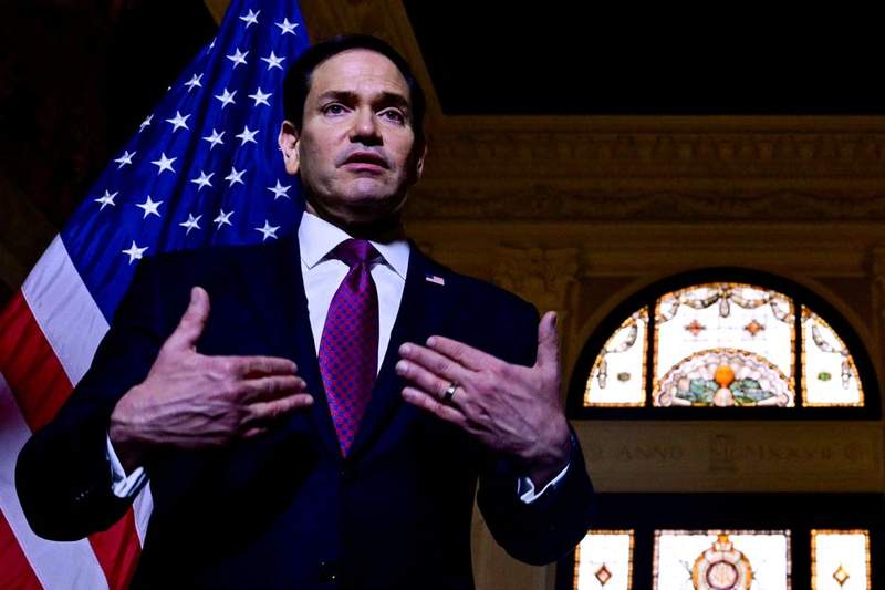 Image from: Marco Rubio backs Nato in visit to Italy after Donald Trump considers pulling troops across Europe