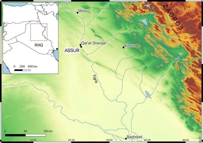 Image from: Archaeologists Discovered Sand Beneath A 5,000-year-old Temple, Traced Back To Mountains 30 Miles Away