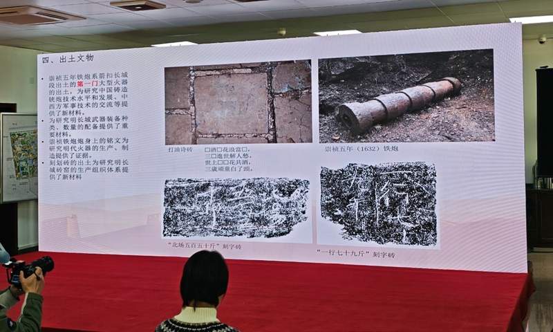 Image from: In a Remote Part of the Great Wall of China, Archaeologists Unearth an Impressive, Massive Cannon