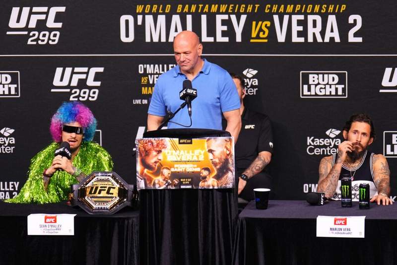 Image from: Fans downgrade Sean O’Malley’s ‘star’ status after he was ignored at the UFC White House press conference