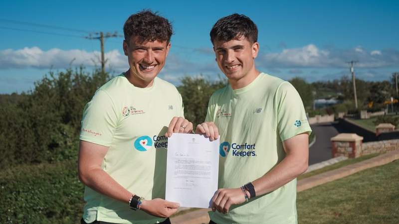 Image from: William sends message to 'inspiring' brothers who have rare genetic mutation linked to dementia